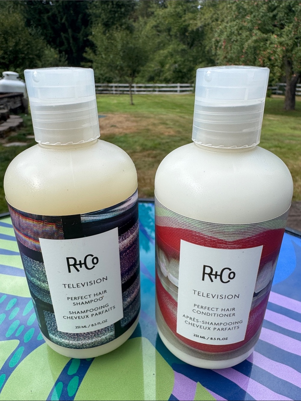 R+Co Television Perfect Hair Shampoo & Conditioner Duo - White & Cream